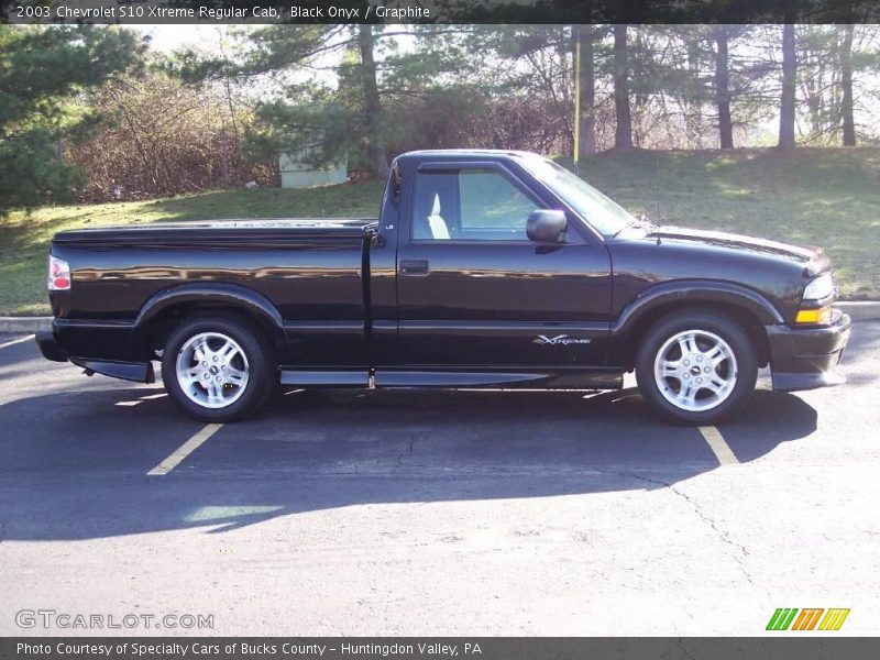 Black Onyx / Graphite 2003 Chevrolet S10 Xtreme Regular Cab