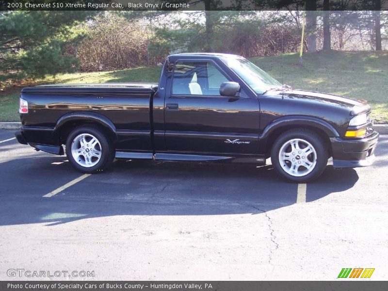 Black Onyx / Graphite 2003 Chevrolet S10 Xtreme Regular Cab