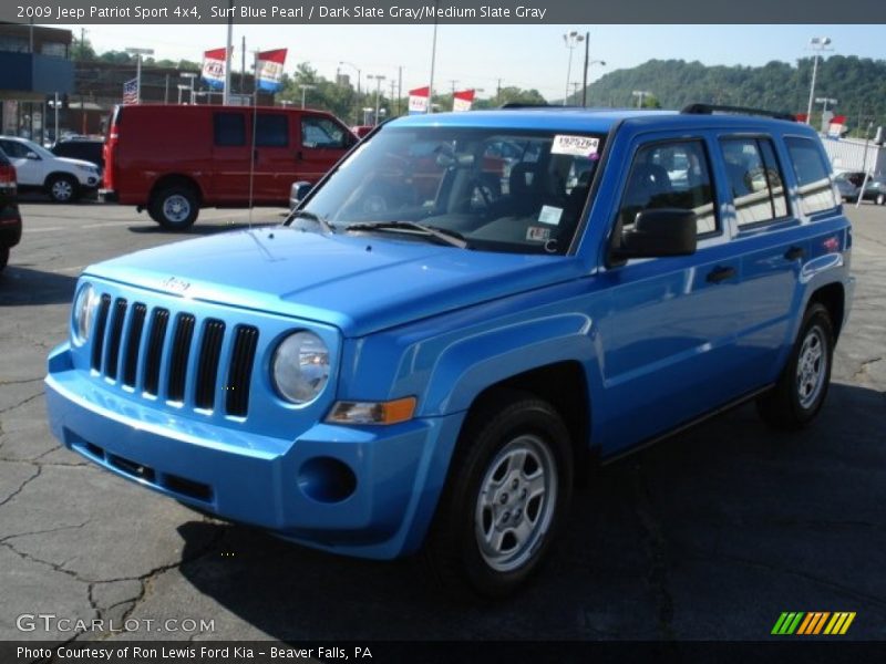 Surf blue jeep patriot #3