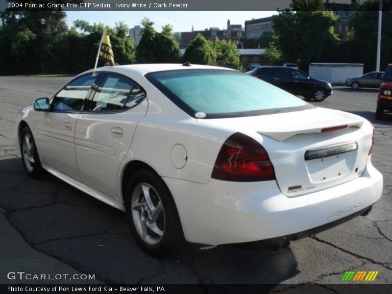 Ivory White / Dark Pewter 2004 Pontiac Grand Prix GTP Sedan