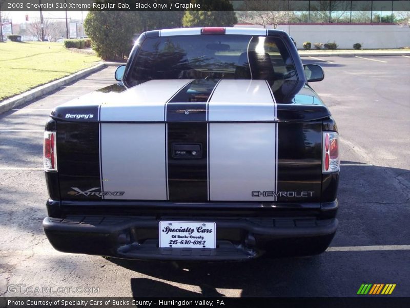 Black Onyx / Graphite 2003 Chevrolet S10 Xtreme Regular Cab