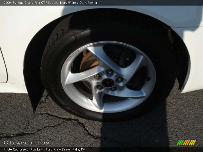 Ivory White / Dark Pewter 2004 Pontiac Grand Prix GTP Sedan