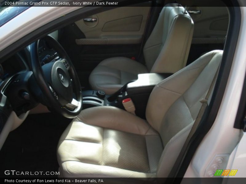 Ivory White / Dark Pewter 2004 Pontiac Grand Prix GTP Sedan