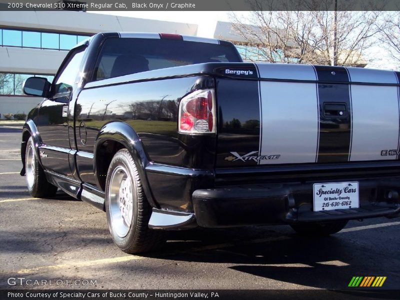 Black Onyx / Graphite 2003 Chevrolet S10 Xtreme Regular Cab