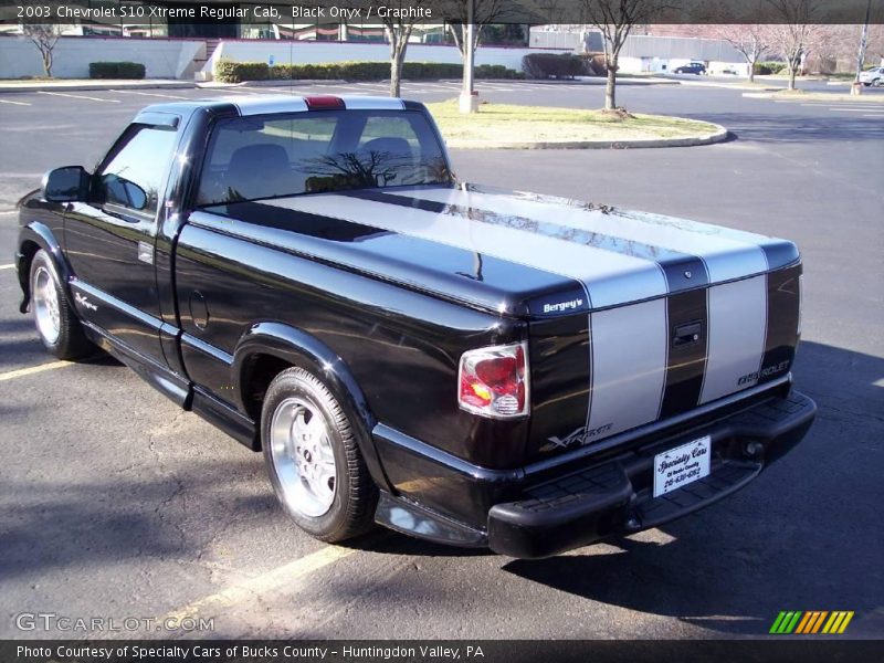 Black Onyx / Graphite 2003 Chevrolet S10 Xtreme Regular Cab