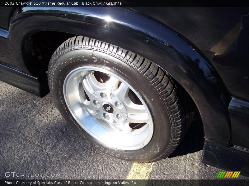Black Onyx / Graphite 2003 Chevrolet S10 Xtreme Regular Cab