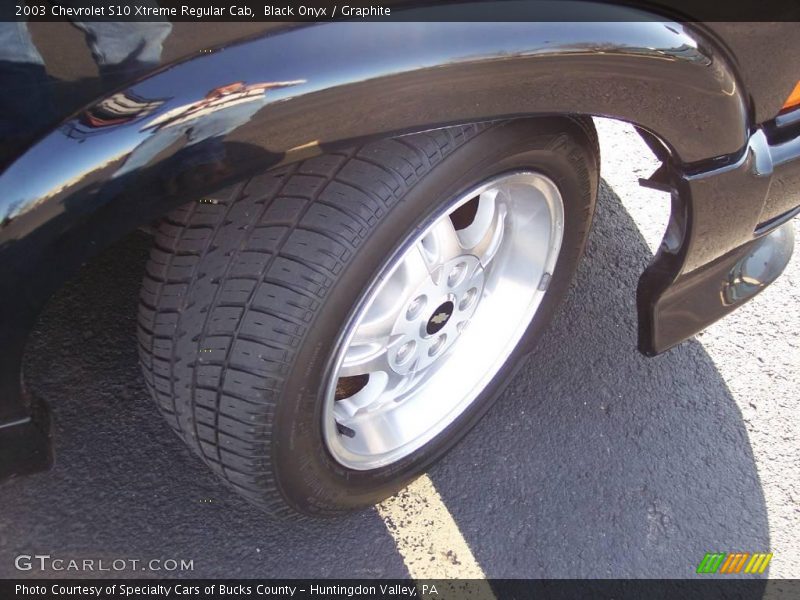 Black Onyx / Graphite 2003 Chevrolet S10 Xtreme Regular Cab
