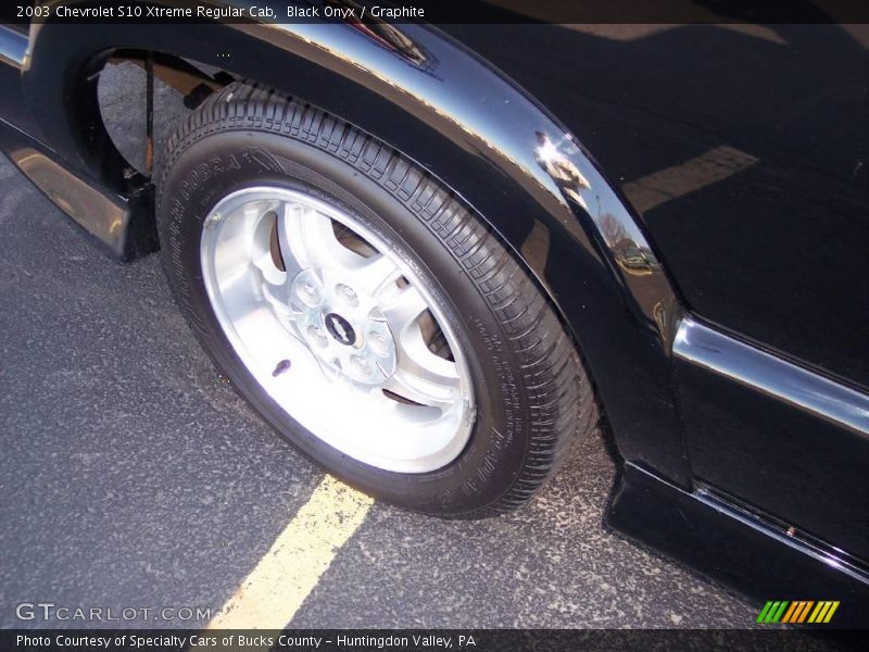 Black Onyx / Graphite 2003 Chevrolet S10 Xtreme Regular Cab