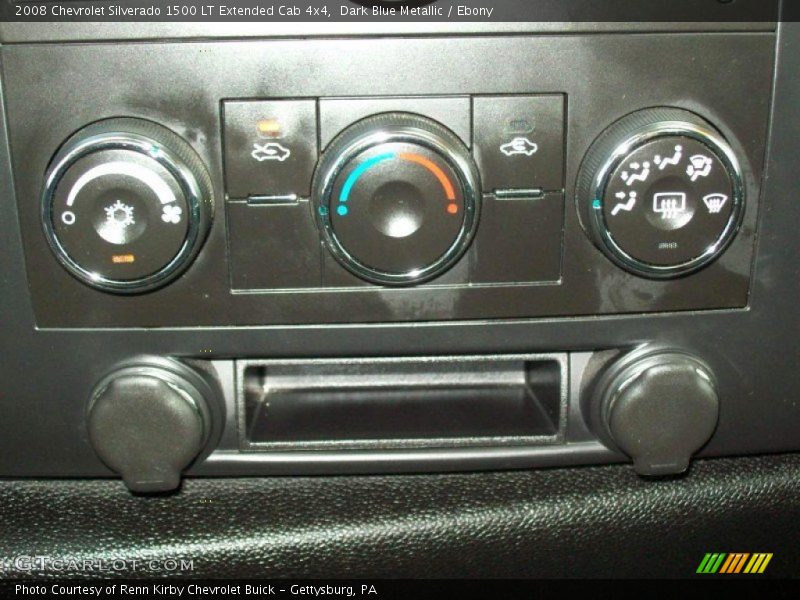 Dark Blue Metallic / Ebony 2008 Chevrolet Silverado 1500 LT Extended Cab 4x4