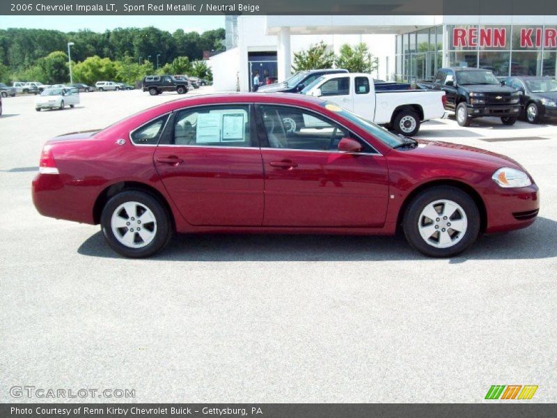 Sport Red Metallic / Neutral Beige 2006 Chevrolet Impala LT