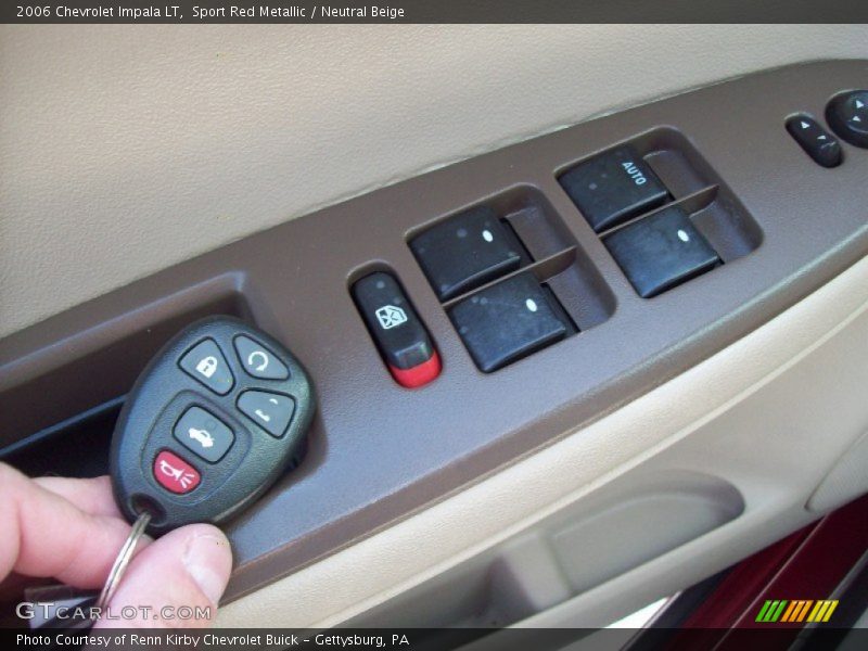 Sport Red Metallic / Neutral Beige 2006 Chevrolet Impala LT