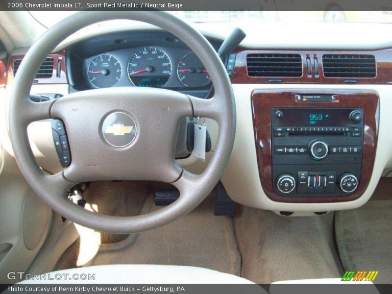 Sport Red Metallic / Neutral Beige 2006 Chevrolet Impala LT