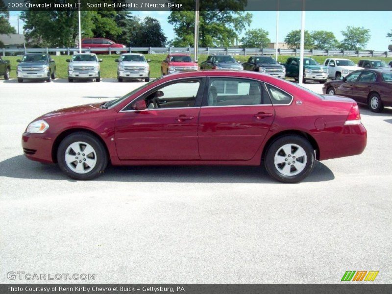 Sport Red Metallic / Neutral Beige 2006 Chevrolet Impala LT