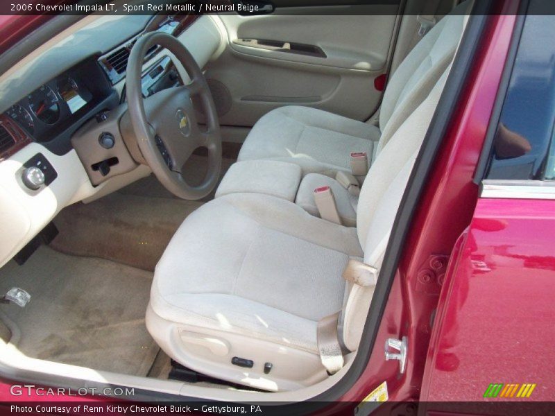 Sport Red Metallic / Neutral Beige 2006 Chevrolet Impala LT