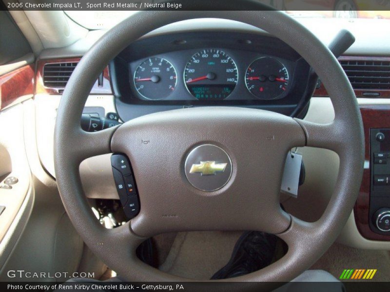 Sport Red Metallic / Neutral Beige 2006 Chevrolet Impala LT