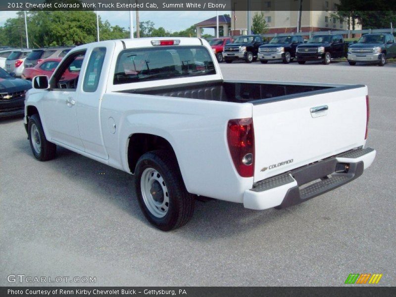 Summit White / Ebony 2012 Chevrolet Colorado Work Truck Extended Cab