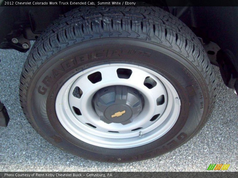  2012 Colorado Work Truck Extended Cab Wheel