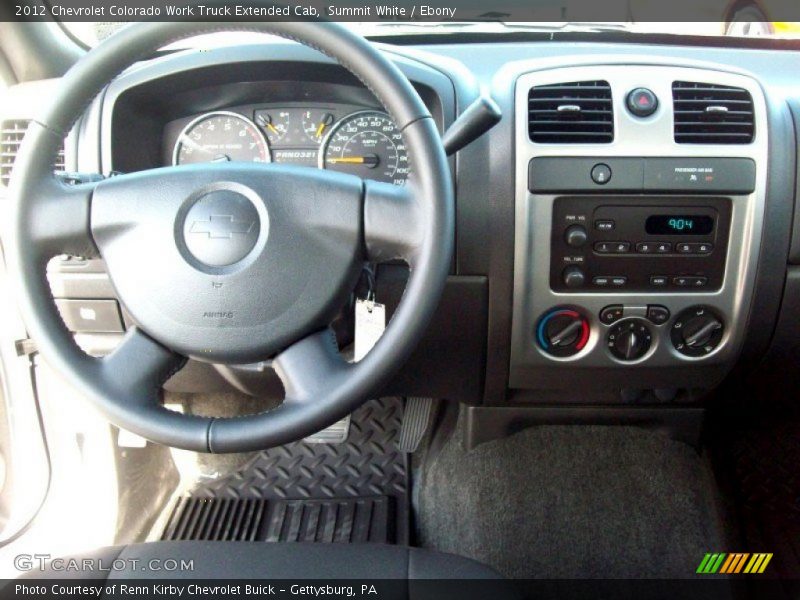  2012 Colorado Work Truck Extended Cab Steering Wheel