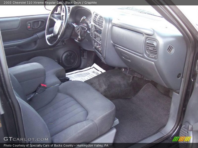 Black Onyx / Graphite 2003 Chevrolet S10 Xtreme Regular Cab