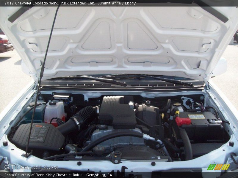 Summit White / Ebony 2012 Chevrolet Colorado Work Truck Extended Cab