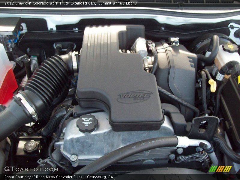  2012 Colorado Work Truck Extended Cab Engine - 2.9 Liter DOHC 16-Valve Vortec 4 Cylinder