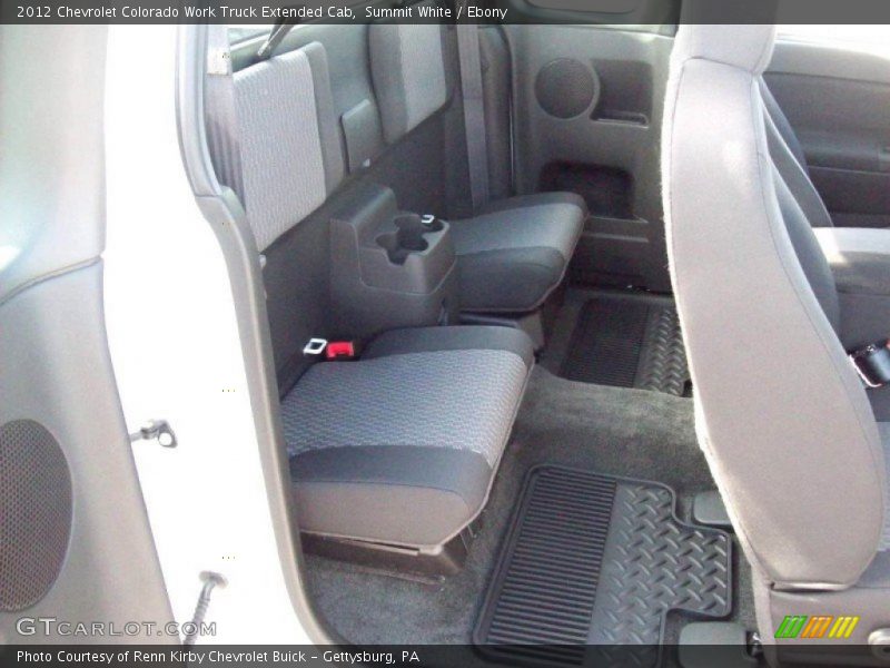 Summit White / Ebony 2012 Chevrolet Colorado Work Truck Extended Cab