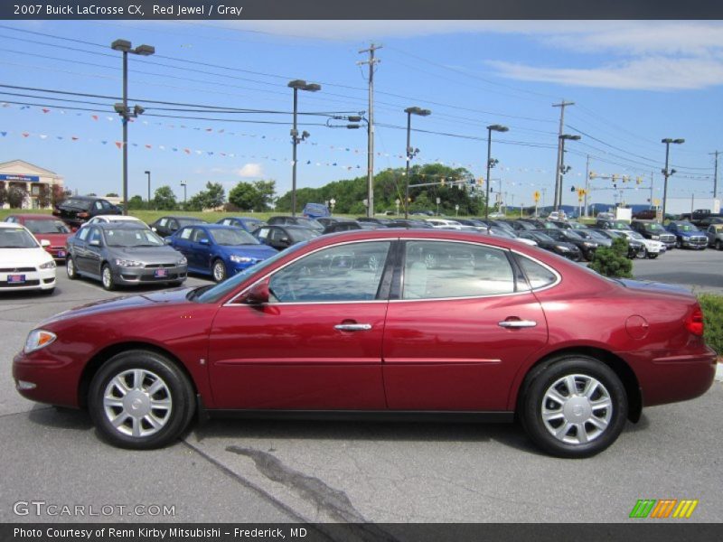 Red Jewel / Gray 2007 Buick LaCrosse CX