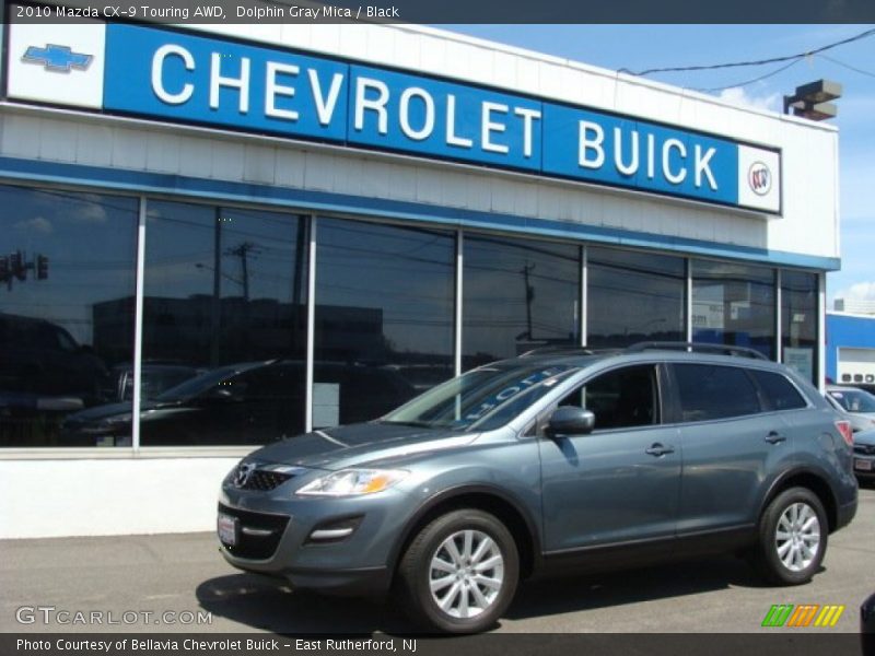 Dolphin Gray Mica / Black 2010 Mazda CX-9 Touring AWD