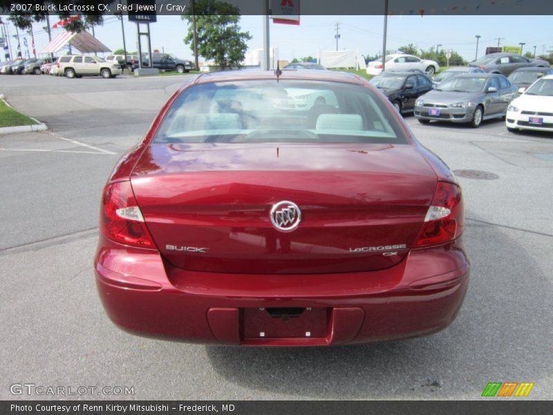 Red Jewel / Gray 2007 Buick LaCrosse CX