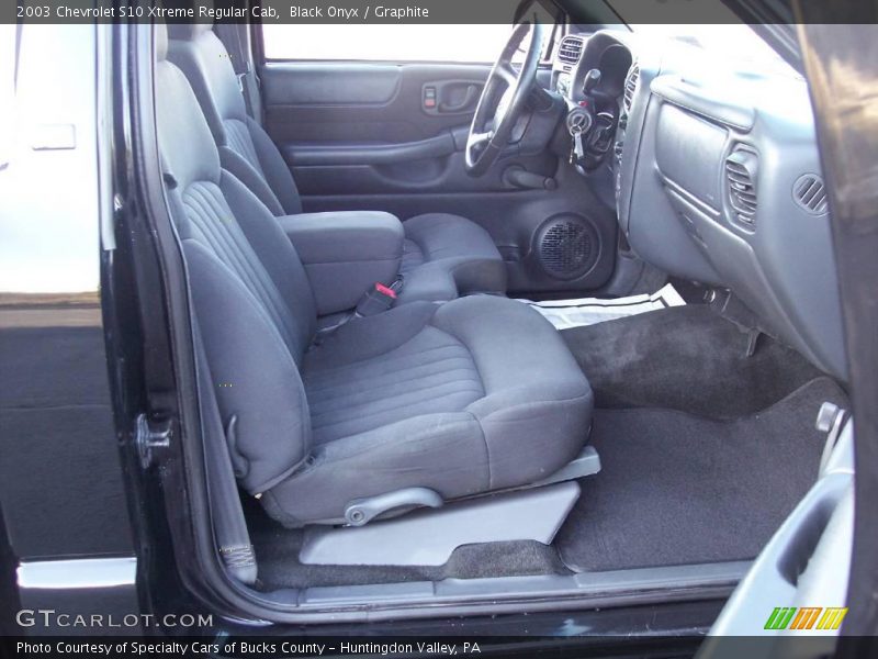 Black Onyx / Graphite 2003 Chevrolet S10 Xtreme Regular Cab