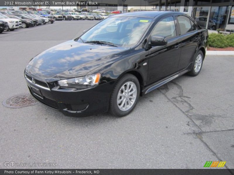 Tarmac Black Pearl / Black 2012 Mitsubishi Lancer ES