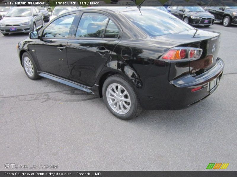 Tarmac Black Pearl / Black 2012 Mitsubishi Lancer ES