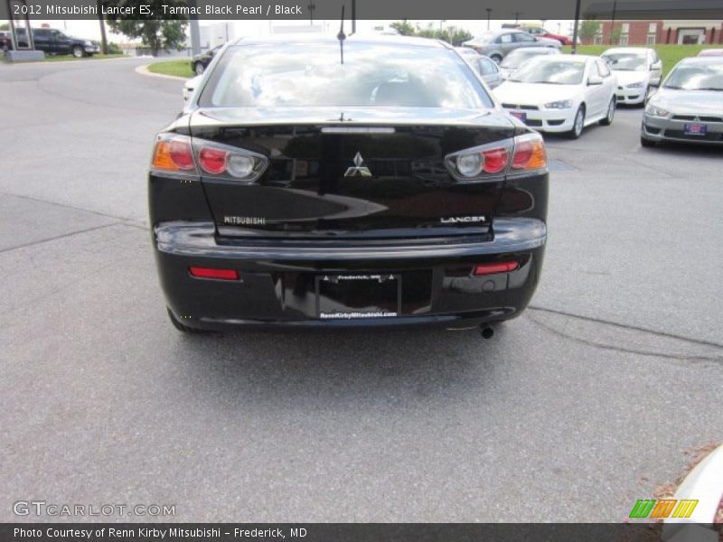 Tarmac Black Pearl / Black 2012 Mitsubishi Lancer ES
