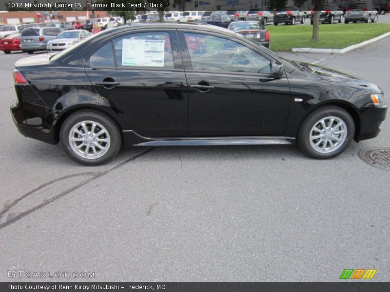 Tarmac Black Pearl / Black 2012 Mitsubishi Lancer ES