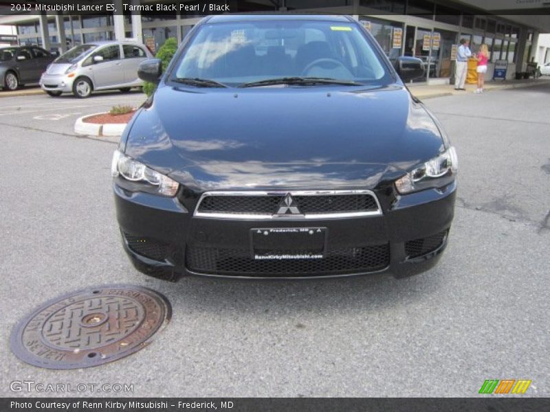 Tarmac Black Pearl / Black 2012 Mitsubishi Lancer ES