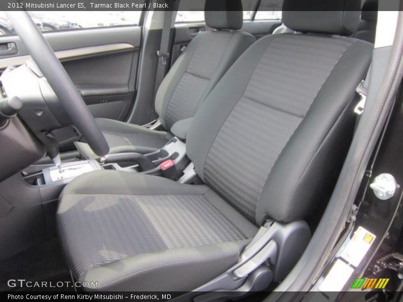 Tarmac Black Pearl / Black 2012 Mitsubishi Lancer ES