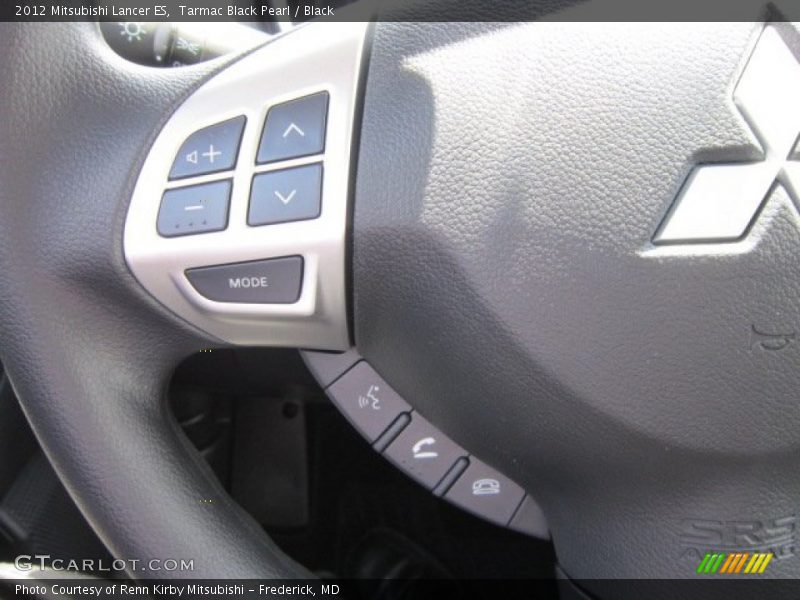 Tarmac Black Pearl / Black 2012 Mitsubishi Lancer ES