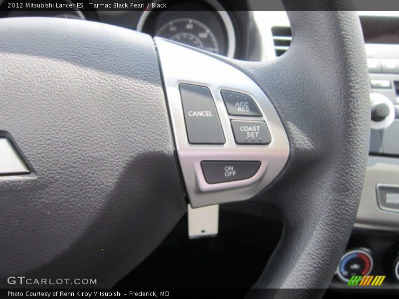 Tarmac Black Pearl / Black 2012 Mitsubishi Lancer ES