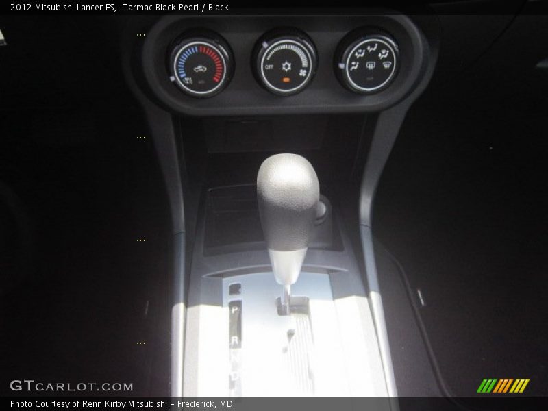 Tarmac Black Pearl / Black 2012 Mitsubishi Lancer ES