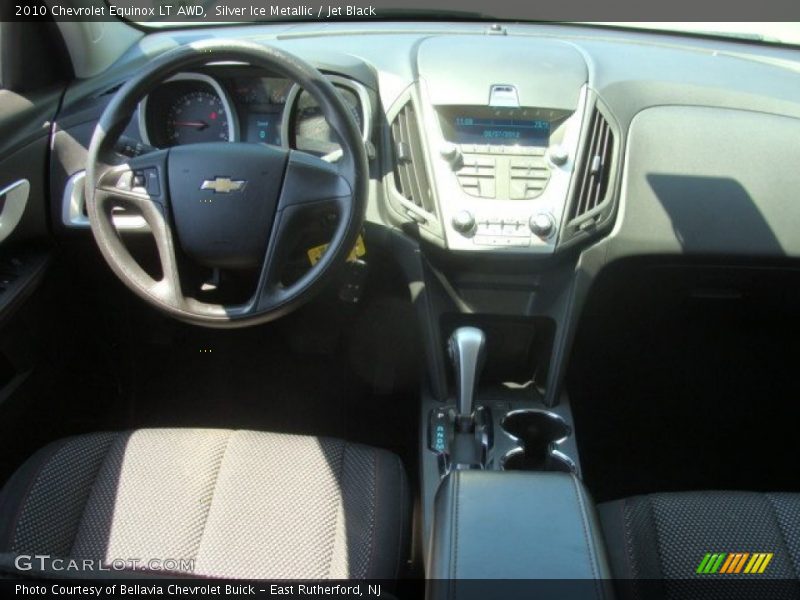 Silver Ice Metallic / Jet Black 2010 Chevrolet Equinox LT AWD
