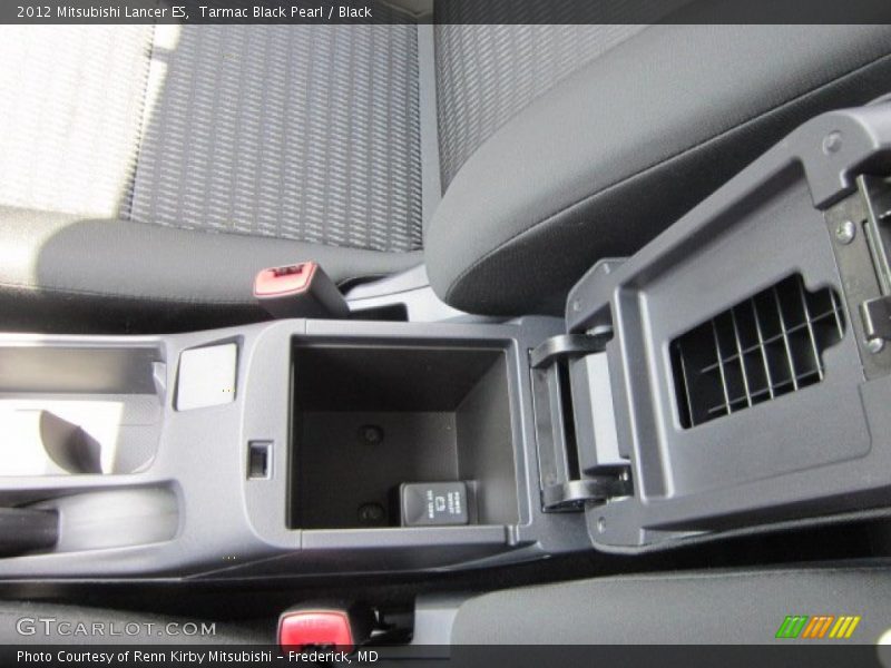 Tarmac Black Pearl / Black 2012 Mitsubishi Lancer ES