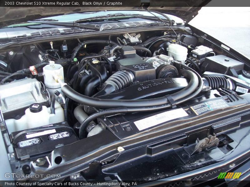 Black Onyx / Graphite 2003 Chevrolet S10 Xtreme Regular Cab