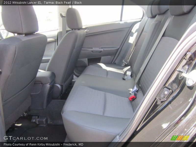 Tarmac Black Pearl / Black 2012 Mitsubishi Lancer ES