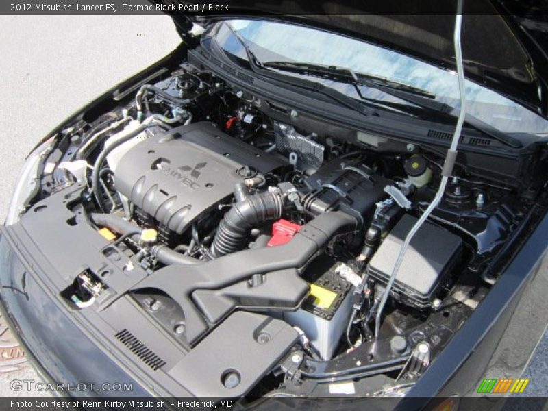 Tarmac Black Pearl / Black 2012 Mitsubishi Lancer ES
