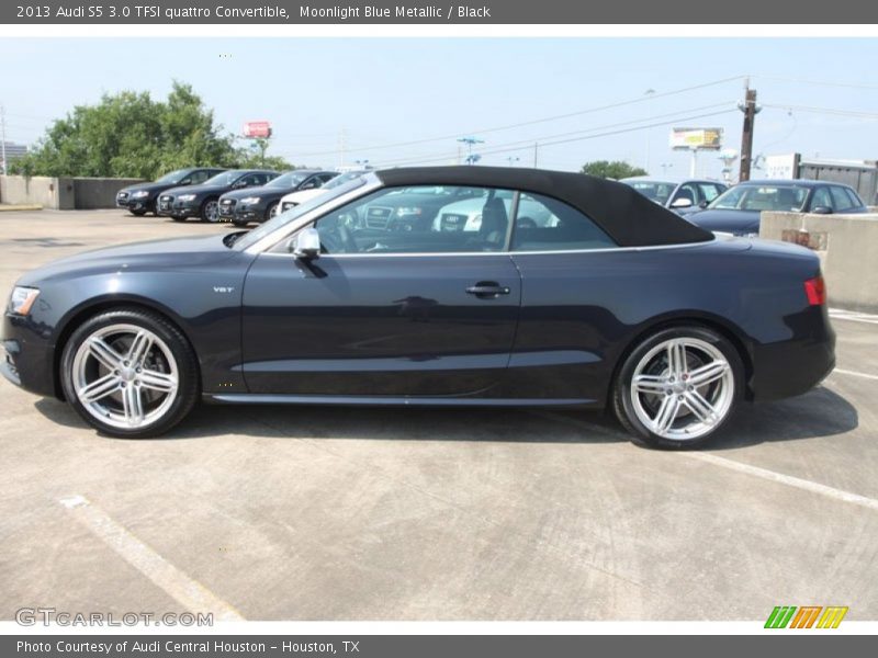  2013 S5 3.0 TFSI quattro Convertible Moonlight Blue Metallic
