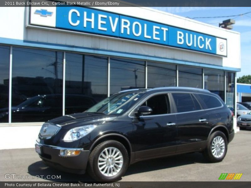 Carbon Black Metallic / Ebony/Ebony 2011 Buick Enclave CXL