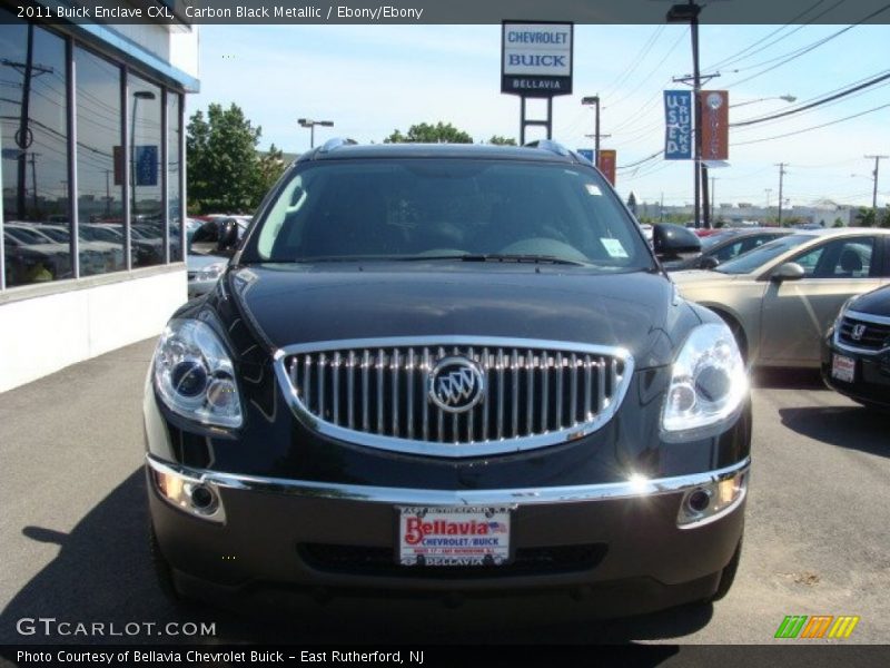 Carbon Black Metallic / Ebony/Ebony 2011 Buick Enclave CXL