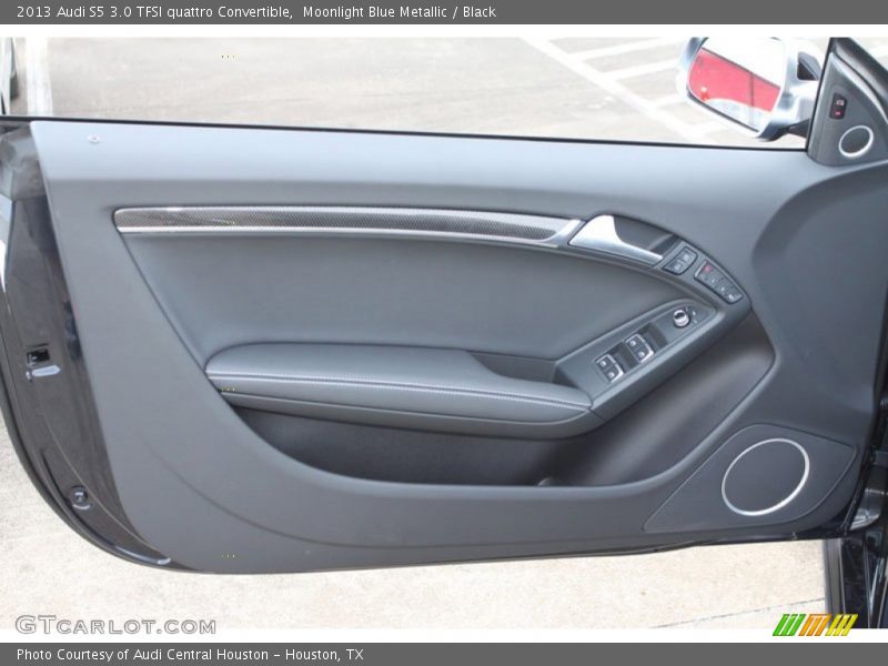 Moonlight Blue Metallic / Black 2013 Audi S5 3.0 TFSI quattro Convertible
