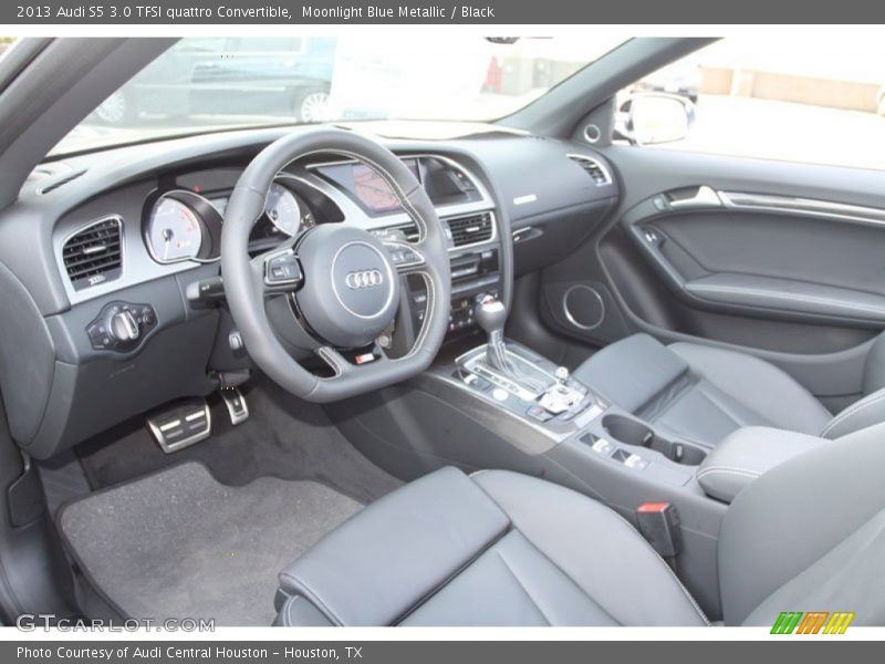 Black Interior - 2013 S5 3.0 TFSI quattro Convertible 