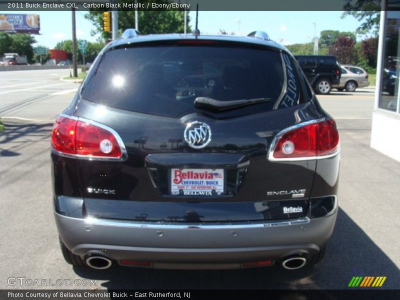 Carbon Black Metallic / Ebony/Ebony 2011 Buick Enclave CXL